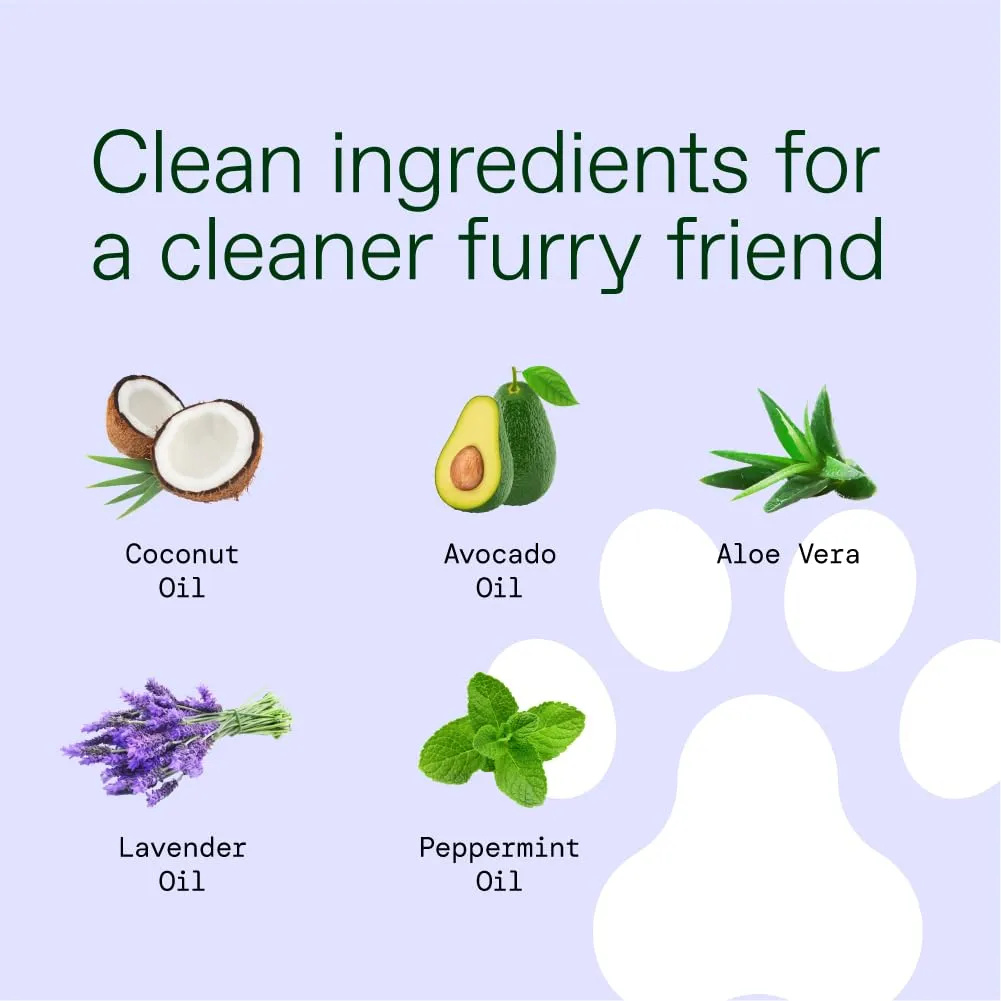 ALH Hypoallergenic | All-Natural | Multi-Purpose Pet Wipes. Lavender   Wild Mint 50ct Wipes