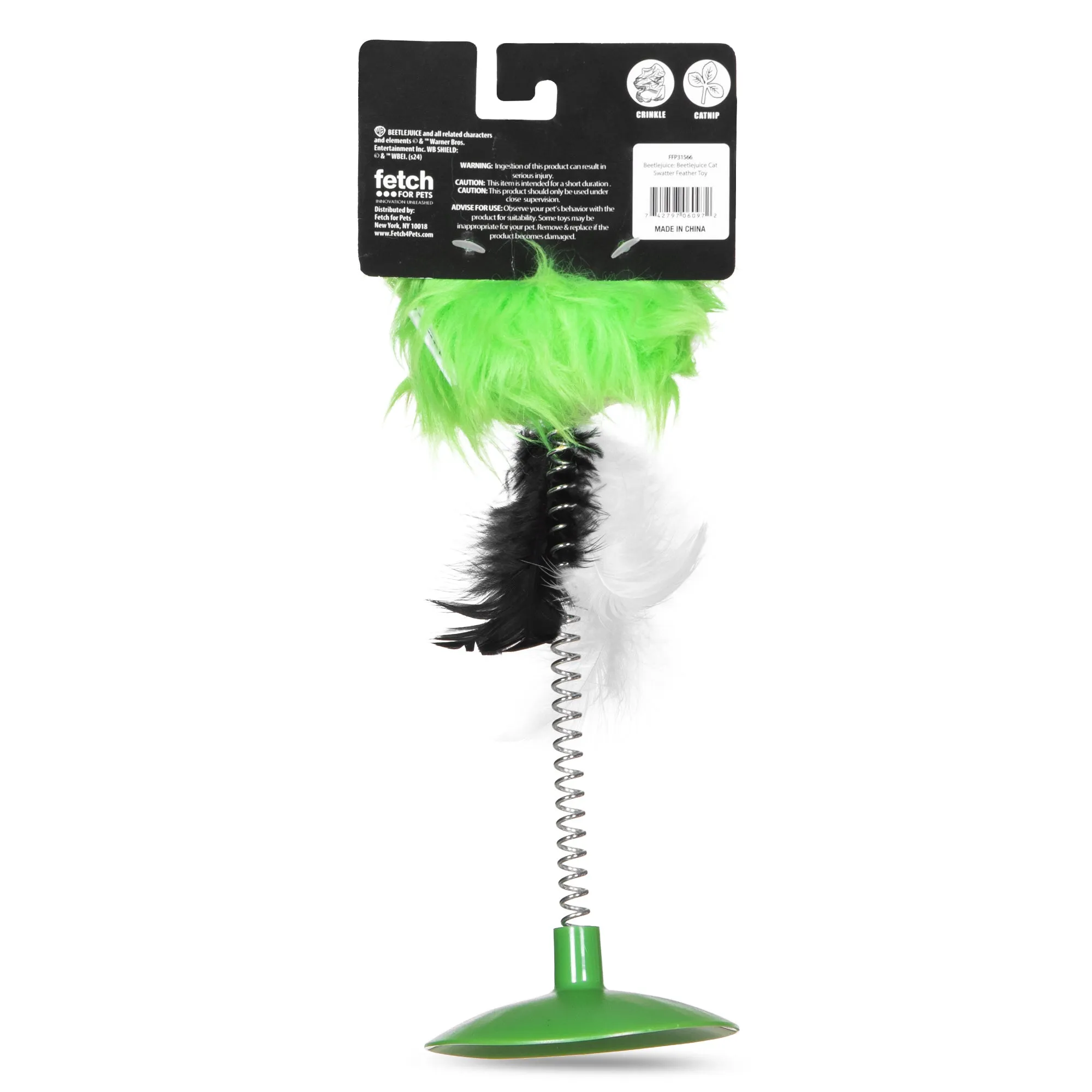 Beetlejuice: Beetlejuice Cat Swatter Feather Toy