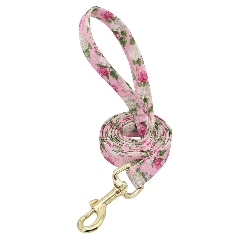 Best Elegant Floral personalized Collar Custom Nylon Engraved ID Tag