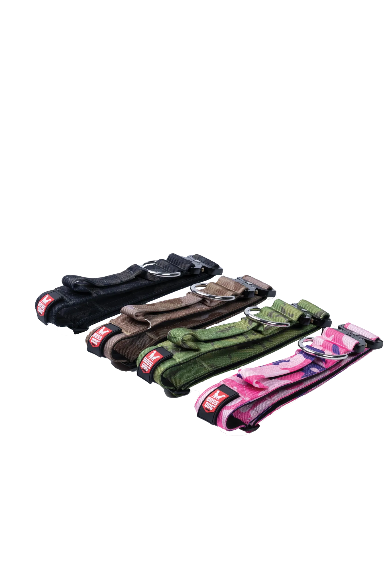 Boss Dog Tactical Pink Camo Collar