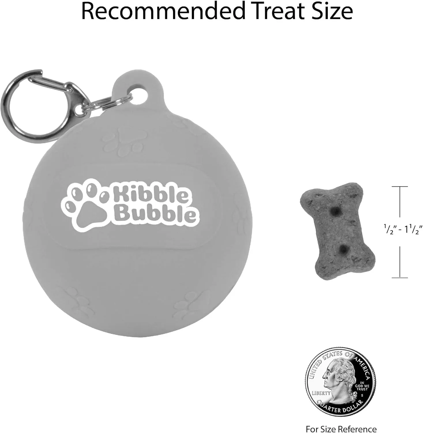 Dog Treat Pouch, Green Ball