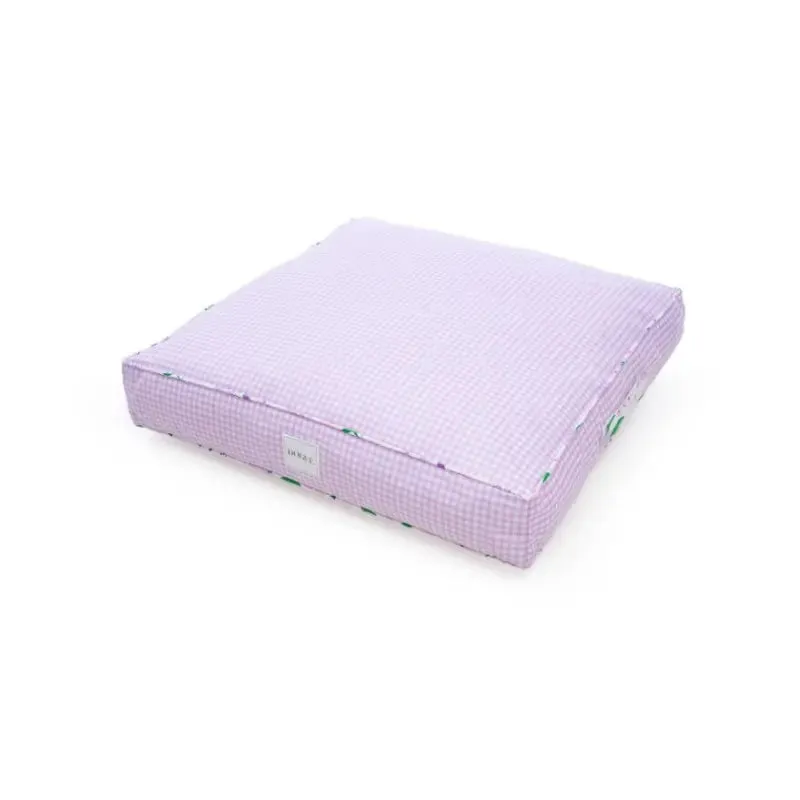 DOGUE Gingham Floor Dog Cushion