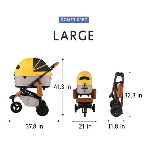 Dome 3 Pet Stroller: Nile Blue