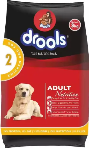 Drools Puppy Dog Food Chicken & Egg 3kg