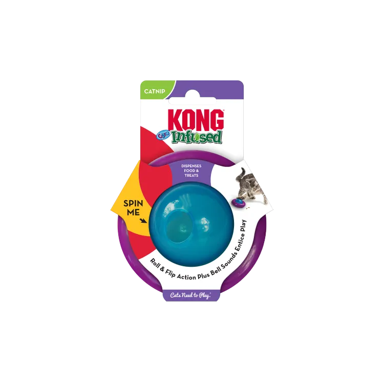 Explore the KONG Infused Cat Gyro: Interactive Toy for Endless Feline Fun