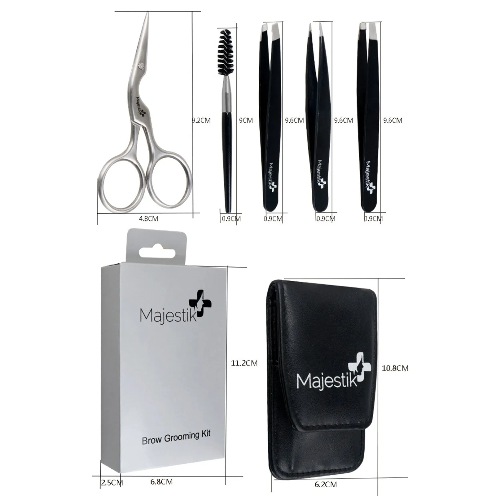 Eyebrow Grooming Set with Essential Tools