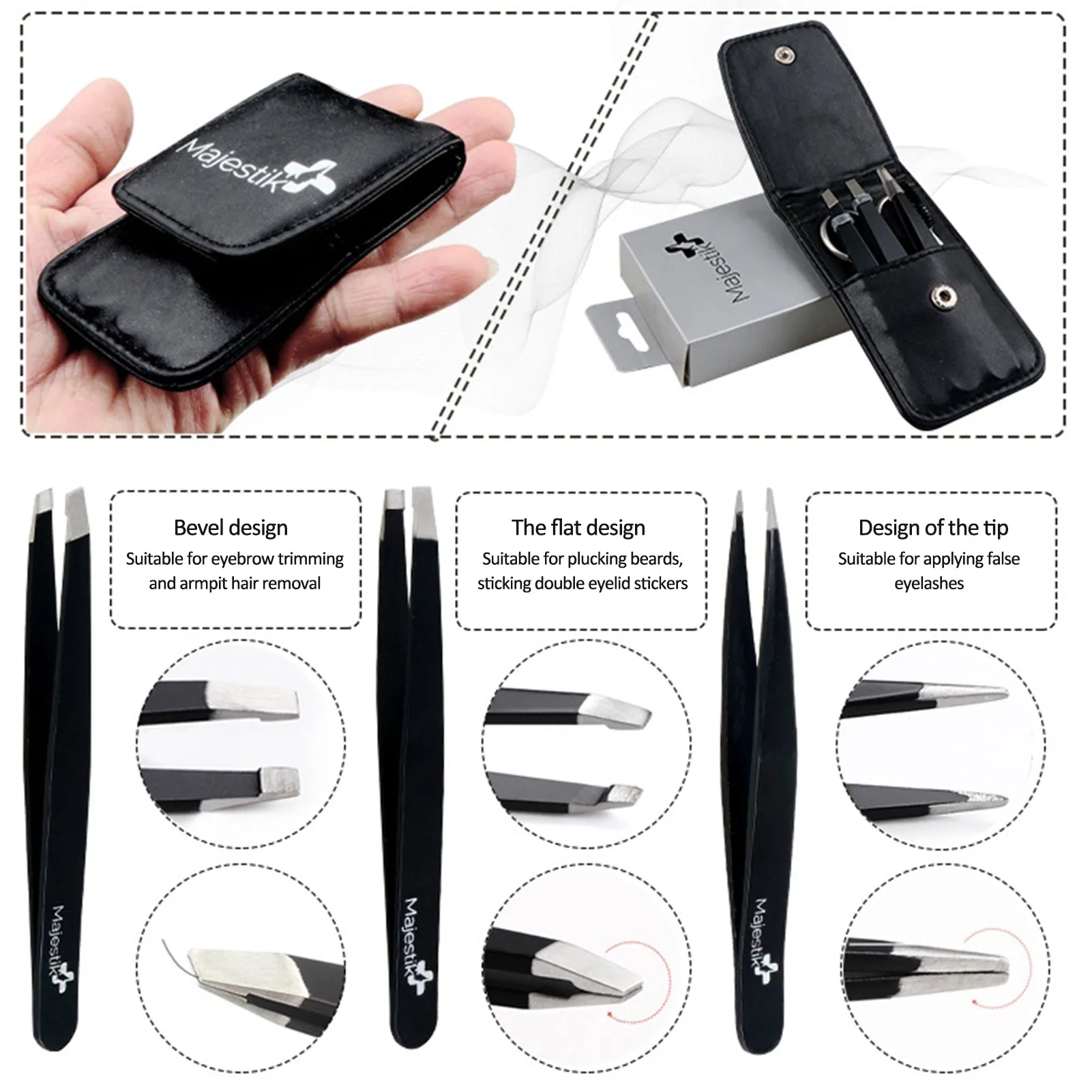 Eyebrow Grooming Set with Essential Tools