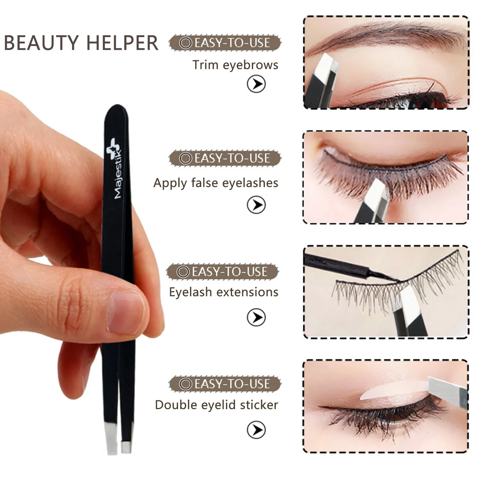 Eyebrow Grooming Set with Essential Tools
