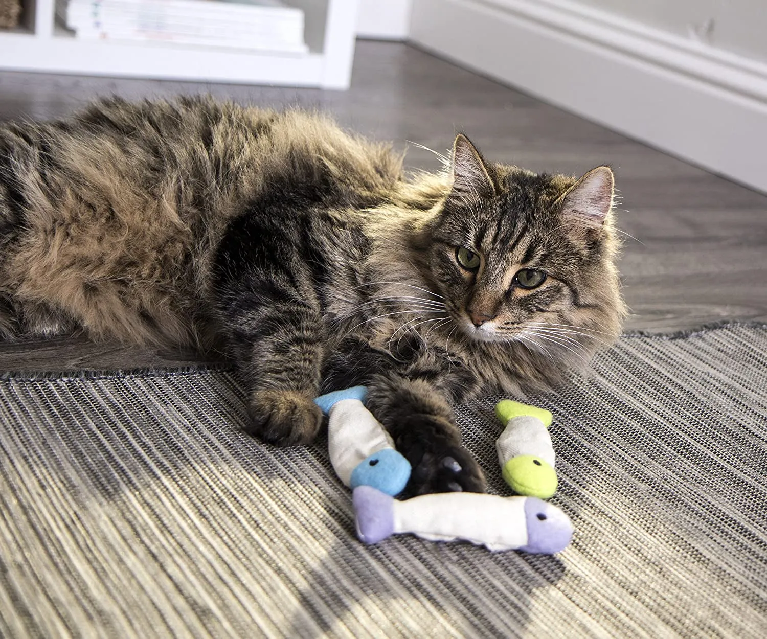 Fish Flop Crinkle Catnip Cat Toys