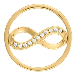 Gold Floating Infinity - Final Sale