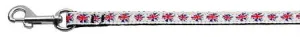 Graffiti Union Jack(UK Flag) Nylon Ribbon Leash 3-8 wide 6ft Long
