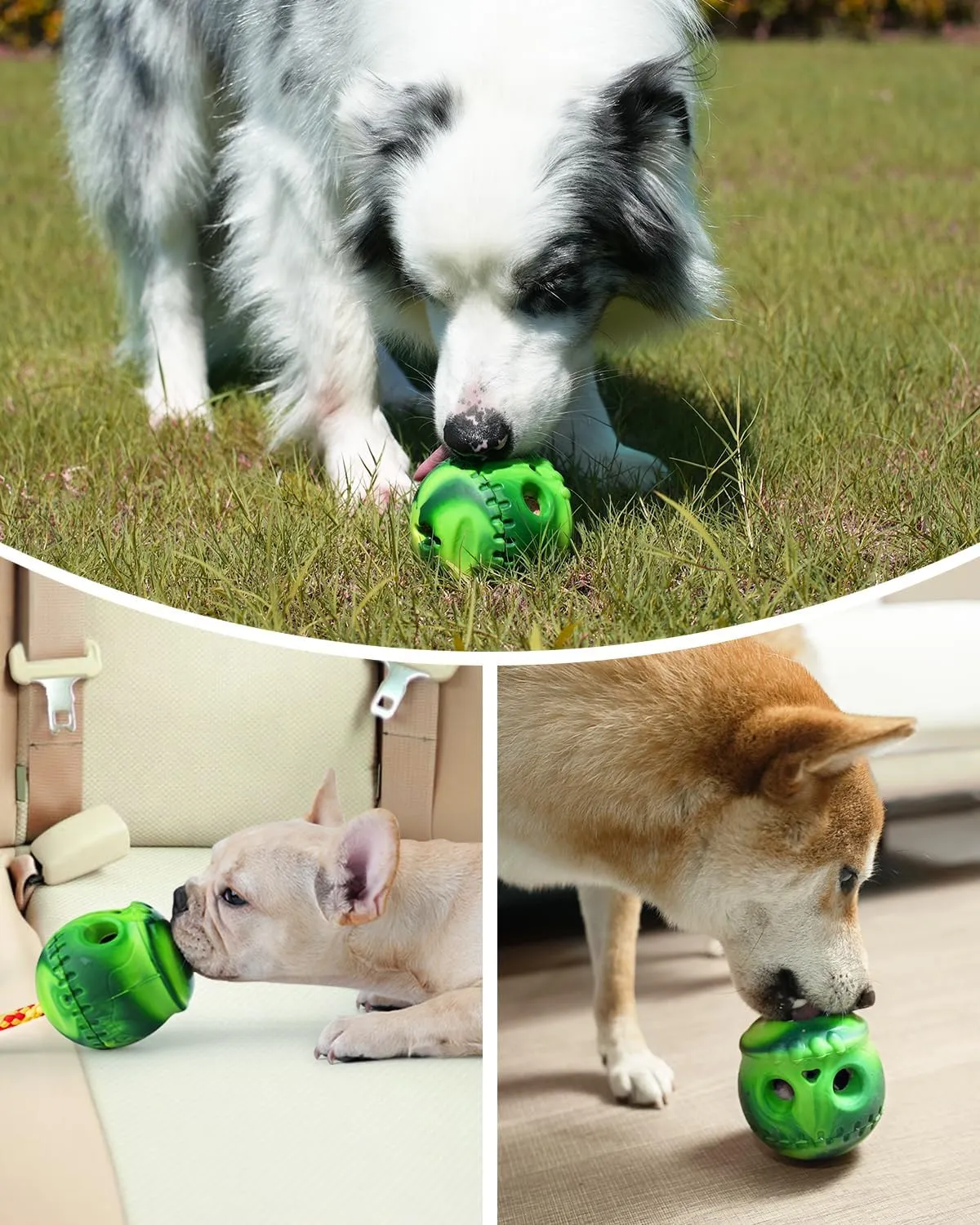 Joytale Dog Frozen Treat Toy, Fillable Dog Chew Toys with Frozen Mold for Aggressive Chewers, Skull Design with Rope to Keep Them Busy
