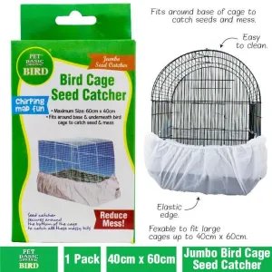 Jumbo Bird Cage Seed Catcher - 60cm x 40cm