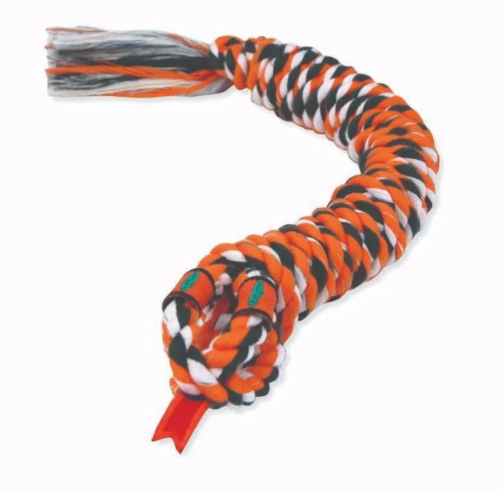 Mammoth 18in Medium Snakebiter Shorty Rope Tug Toy