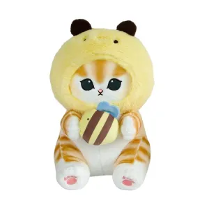 Mofusand Bee Cat Plush 12"