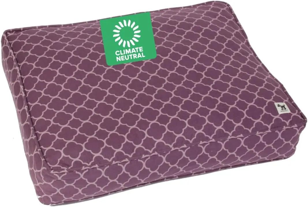 Molly Mutt Huge Dog Bed Cover -Royals - Measures 36X 45X 5 - 100% Cotton - Durable - Breathable - Sustainable - Machine Washable Dog Bed Cover