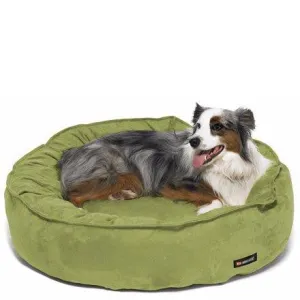 Nest Bed - Medium-Stone Suede