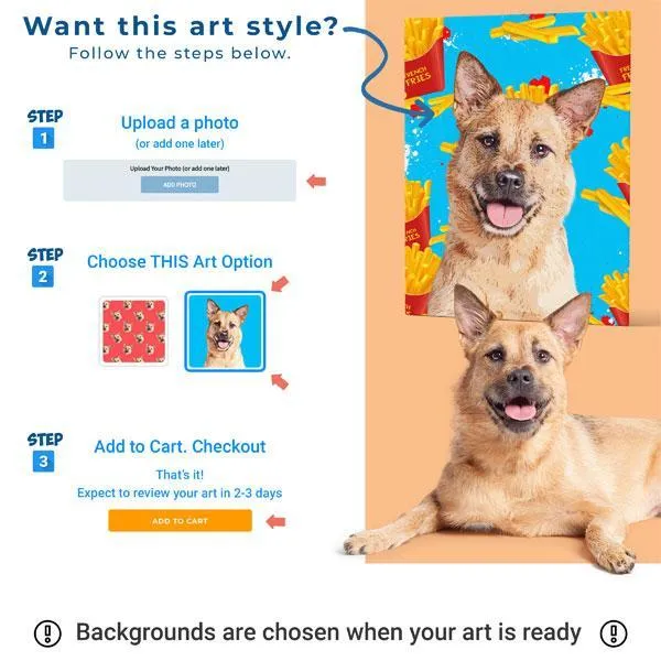 Original Pet Pop Art Pet Bowls