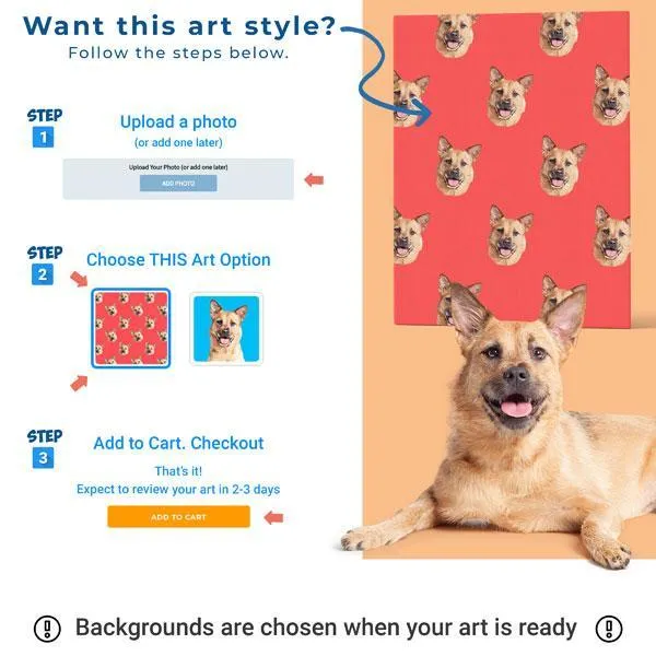 Original Pet Pop Art Pet Bowls