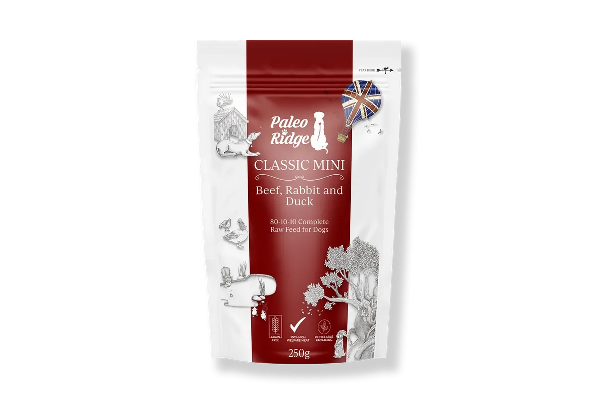 Paleo Ridge Classic Mini Beef, Rabbit and Duck