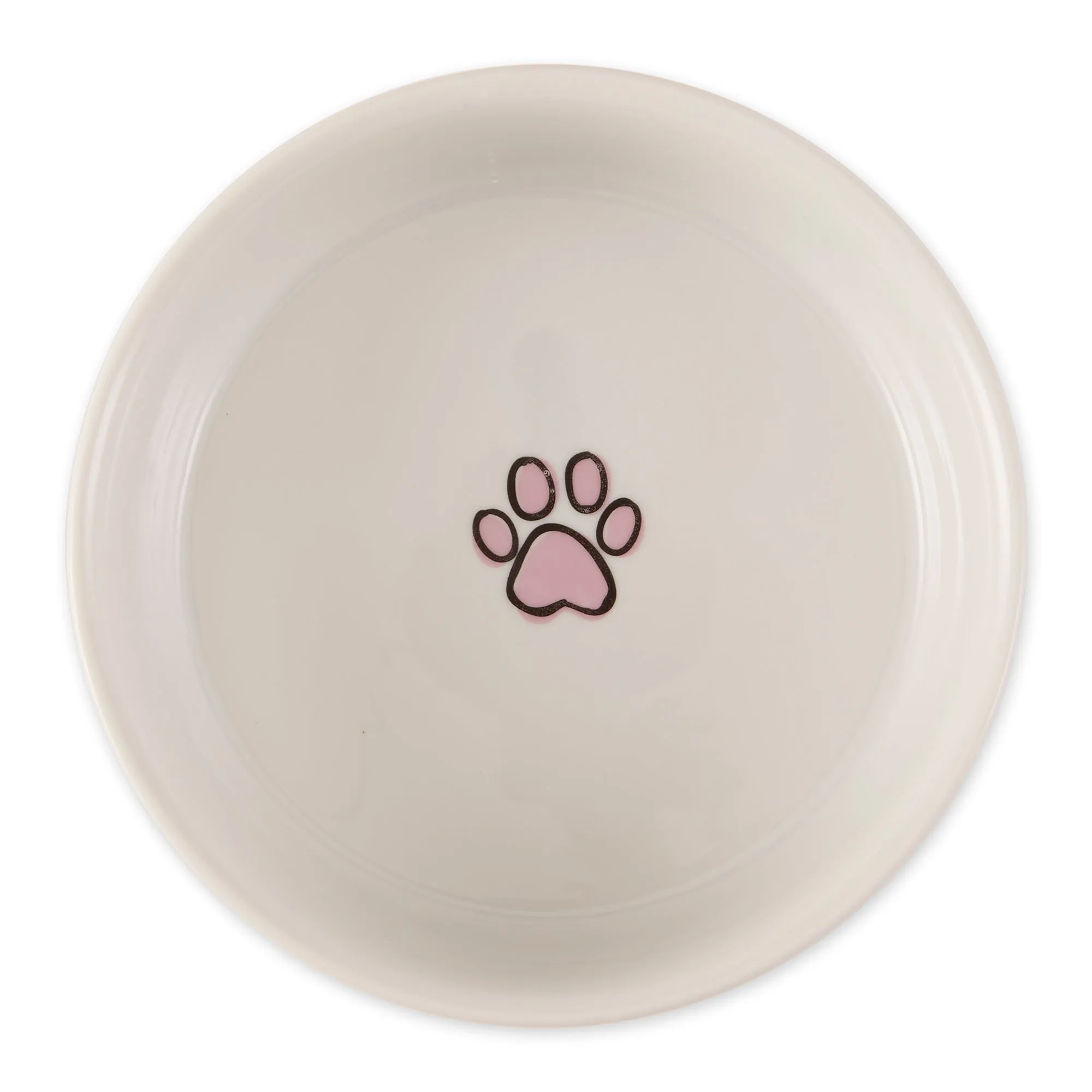 Pansy Petite Check Pet Bowl Set of 2, Medium - 1.5 C. Capacity