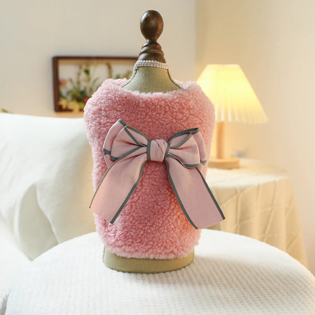 Pet Clothes | Bow Type Dog & Cat Clothing | Autumn and Winter Style Bow