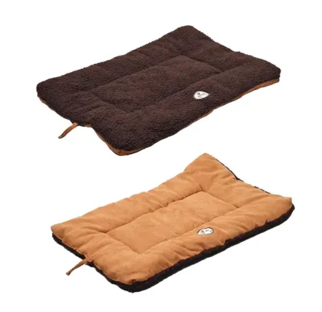 Pet Life - Eco-Paws - Reversible Comfortable Dog Bed - Blue/Gray