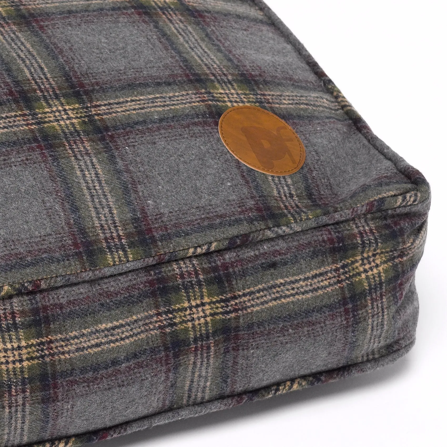 Petface Grey Tweed Gusset Mattress Dog Bed (Various Sizes)