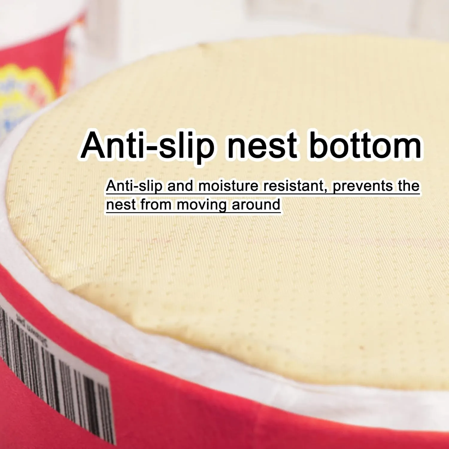  Ramen Noodle Dog & Cat Bed,Keep Warm and Super Soft Creative Pet Nest for Indoor Cats,Removable Washable Cushion for Small Medium Large Dogs and Cats