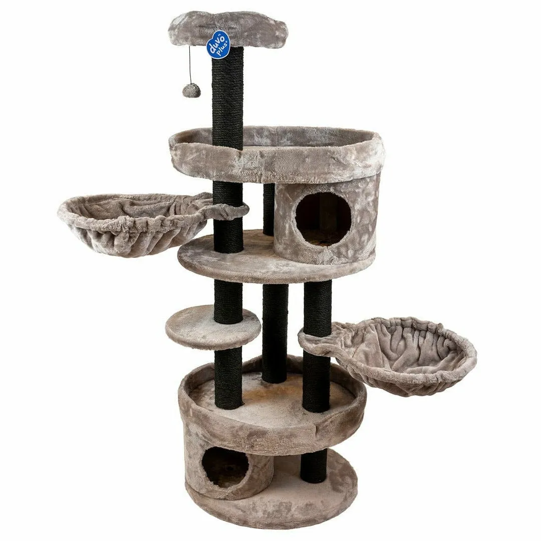 Scratching post Coco 60x48x152cm anthracite
