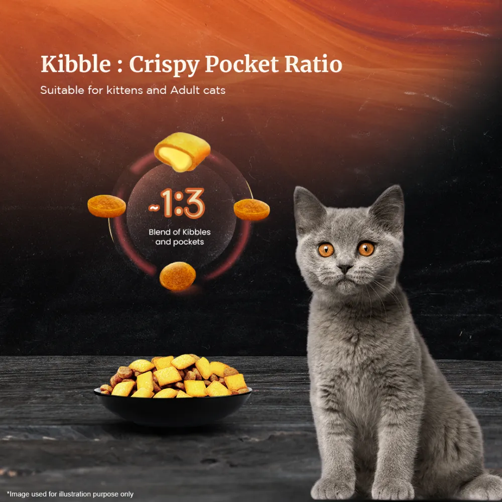 Sheba Complete Nutrition Tuna White Meat & Snapper In Gravy Cat Wet Food and Sheba Chicken Flavour Irresistible Cat Dry Food Combo