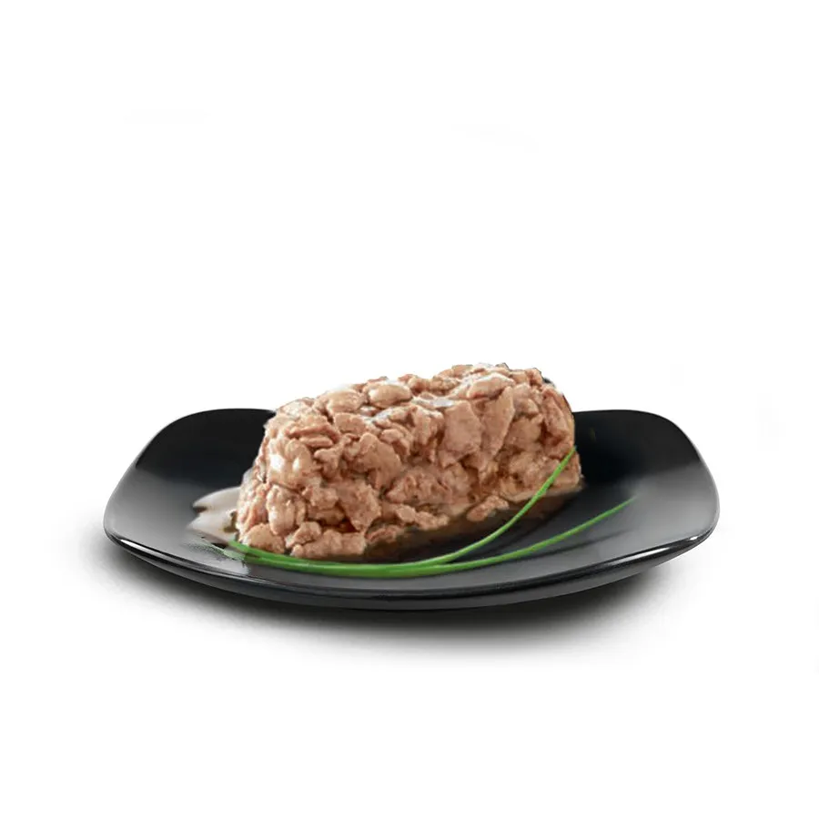 Sheba Perfect Portions Adult Wet Cat Food Trays Tuna in Gravy 6 x 37.5g (Pack of 8)