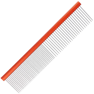 Spectrum Aluminum Comb Orange 50/50 by Groom Professional