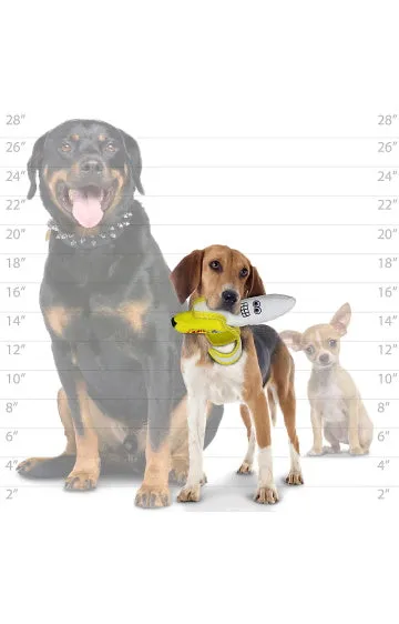 Tuffy Funny Food Banana Dog Toy