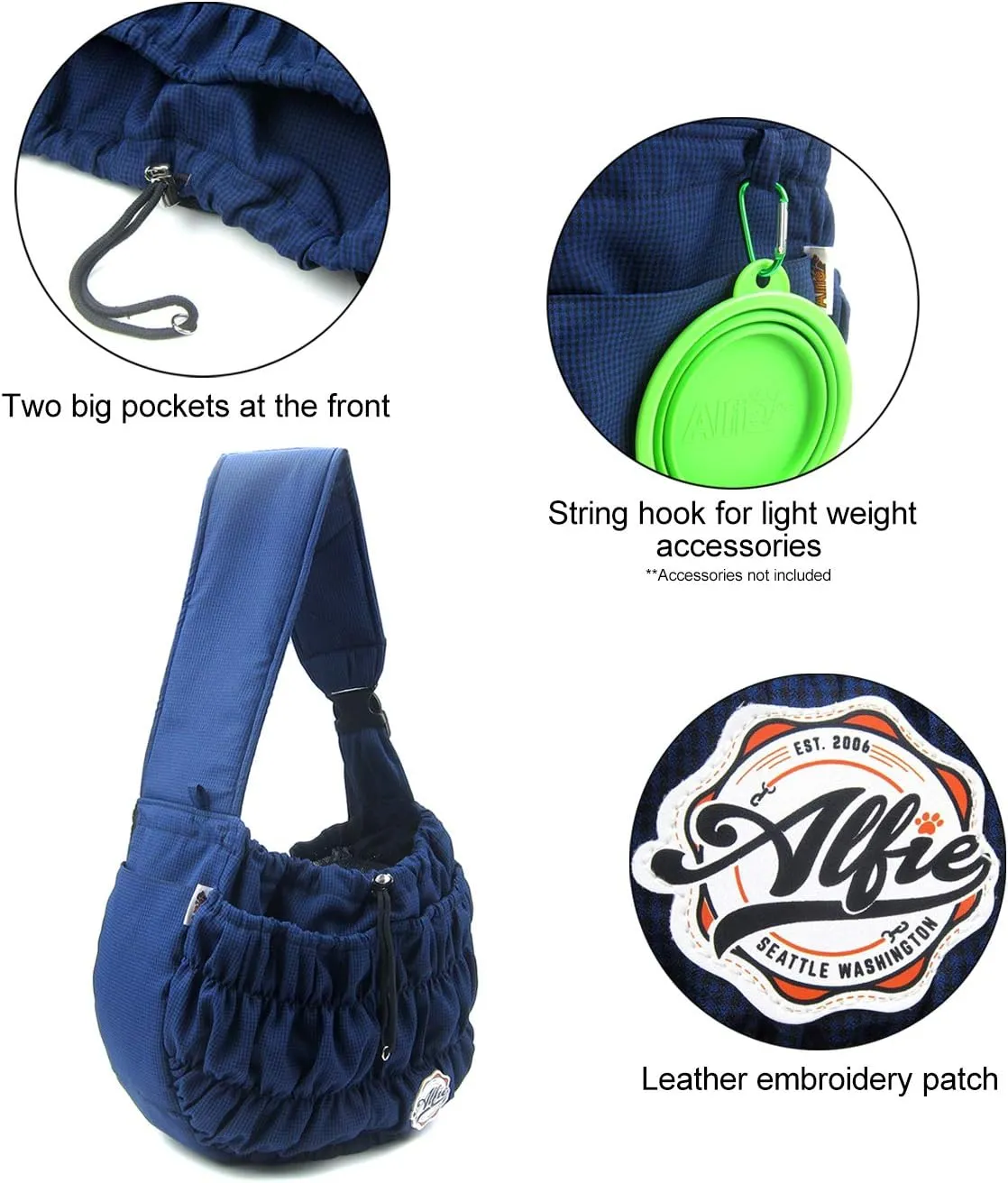 Tyler Pet 1-Sided Mesh Sling Carrier