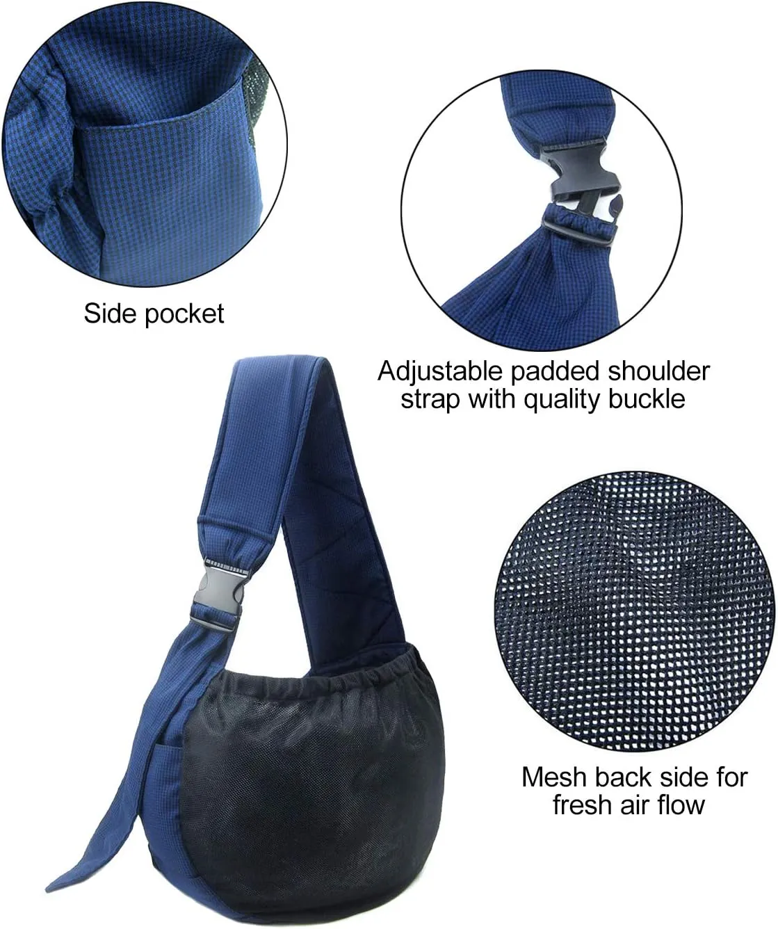 Tyler Pet 1-Sided Mesh Sling Carrier
