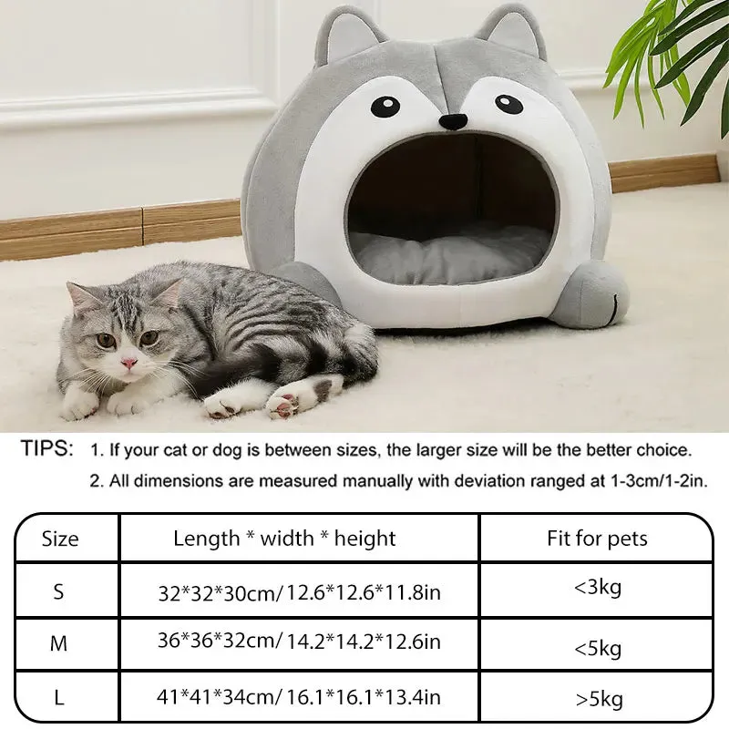 Ultra-Soft Cat Bed – Cozy Basket & Lounger for Pets