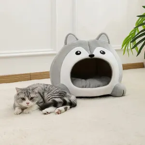 Ultra-Soft Cat Bed – Cozy Basket & Lounger for Pets