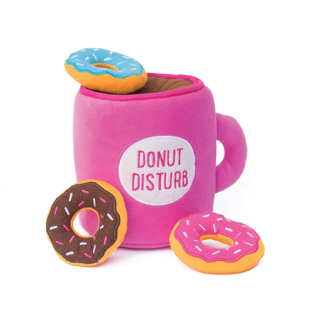 Zippypaws Burrow Coffee And Donutz Dog Toy