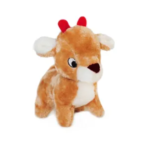 ZippyPaws Dog Toy Holiday Reindeer