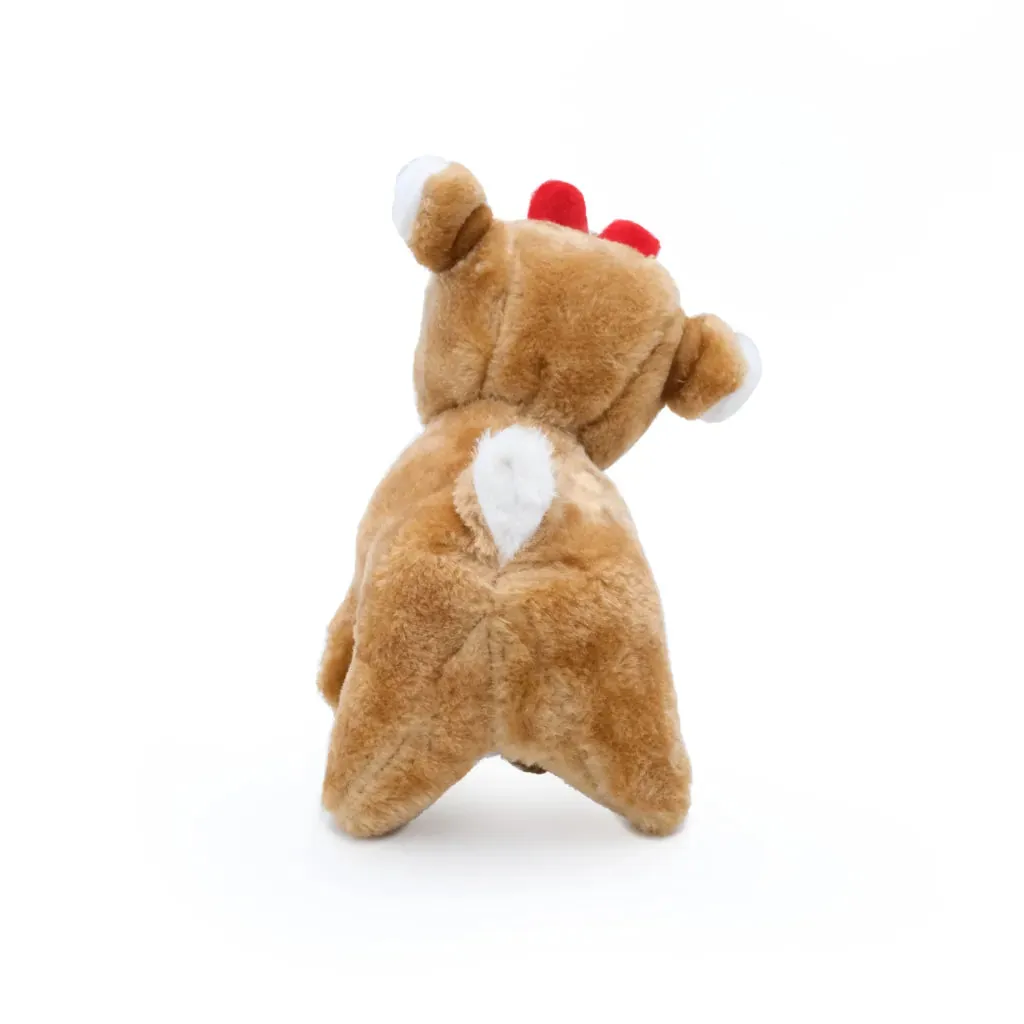 ZippyPaws Dog Toy Holiday Reindeer